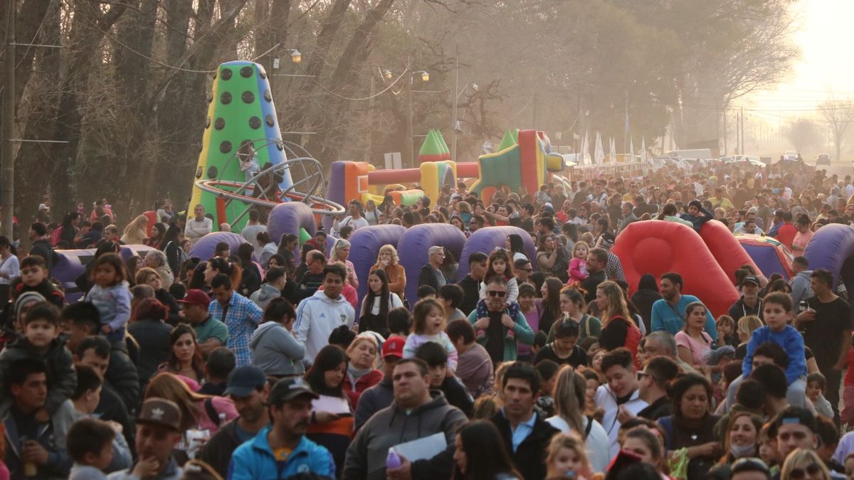 Más de cinco mil personas disfrutaron del Día de las Infancias en Ybarlucea