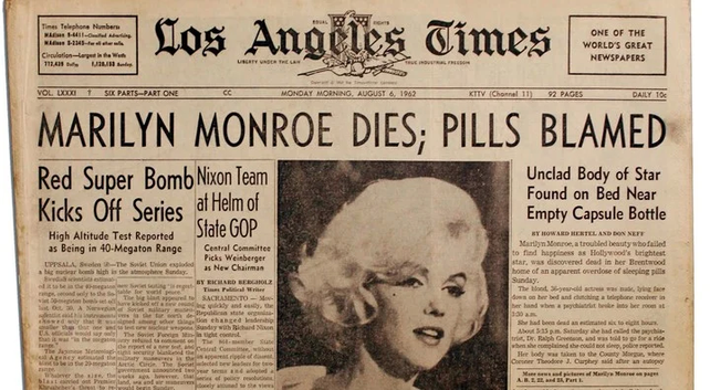 Marilyn Monroe 60 años del fallecimiento de la femme fatale más