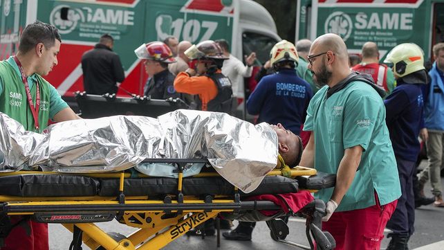 Chocaron Dos Trenes En Palermo Trasladaron A 30 Heridos Y Asistieron A