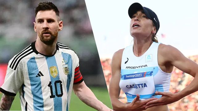 Lionel Messi Y La Atleta Marplatense Bel N Casetta Compartieron El