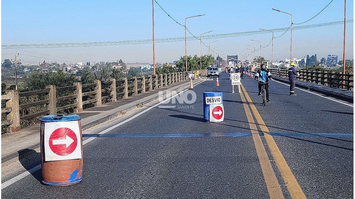 Arreglos en el puente Carretero vuelven a cortar el tránsito