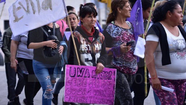 El Grito Christe Femicida Se Hizo Presente En La Marcha Ni Una Menos