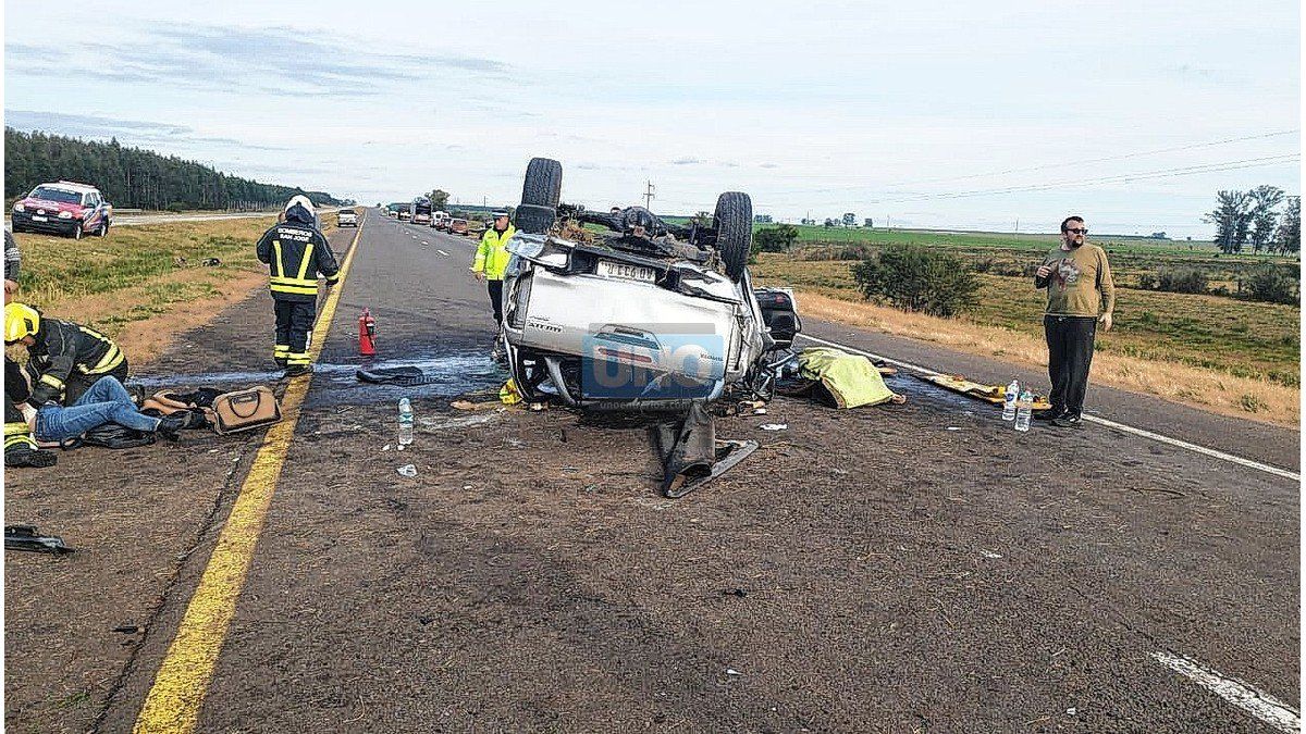 Vuelco Fatal Un Hombre Perdi La Vida En La Autov A