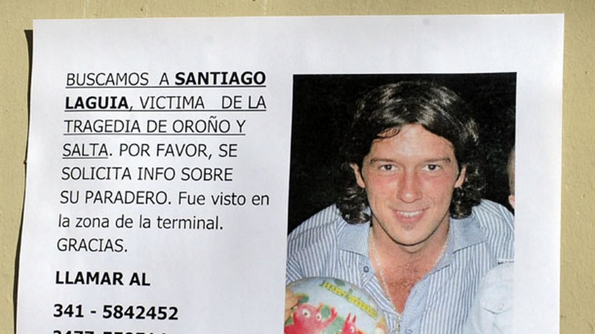 Familiares y amigos convocan a un rastrillaje en busca de Santiago Laguía