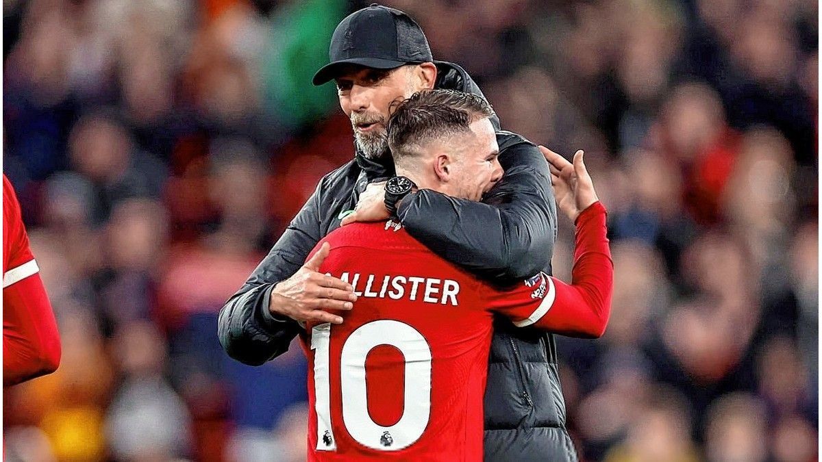 Jürgen Klopp se deshizo en elogios para Alexis Mac Allister