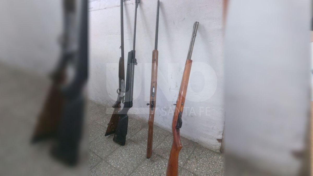 Detuvieron A Un Menor Y Secuestraron Cuatro Escopetas Por El Doble