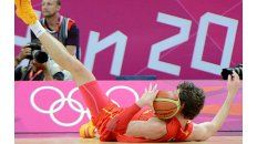 Paul Gasol, la figura de España por el piso. España perdió ante Rusia. Paul Gasol, la figura de España por el piso. España perdió ante Rusia.