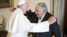 Simpatía. Francisco y Mujica, en la reunión que mantuvieron en mayo de 2015. Simpatía. Francisco y Mujica, en la reunión que mantuvieron en mayo de 2015.