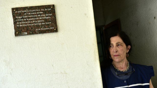 Laura, gestora de la Biblioteca.