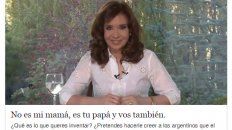 cristina salio a defender a su madre de las acusaciones y apunto contra macri cristina salio a defender a su madre de las acusaciones y apunto contra macri