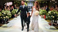 Lionel y Antonela ya son marido y mujer. Lo celebraron con sus 260 invitados a la fiesta, acompañados por su hijo Thiago. Lionel y Antonela ya son marido y mujer. Lo celebraron con sus 260 invitados a la fiesta, acompañados por su hijo Thiago.