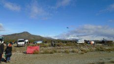 cushamen. El lugar cercano al río Chubut donde se hizo el rastreo. Esta vez miembros del Pu Lof no intervinieron. cushamen. El lugar cercano al río Chubut donde se hizo el rastreo. Esta vez miembros del Pu Lof no intervinieron.