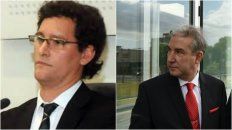 Gonzalo Fernández Bussy, el fiscal; y Carlos Edwards, codefensor de los principales imputados. Gonzalo Fernández Bussy, el fiscal; y Carlos Edwards, codefensor de los principales imputados.