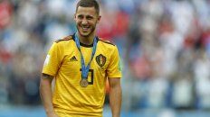 Hazard. El talentoso capitán belga brilló en todo el Mundial con luz propia. Hazard. El talentoso capitán belga brilló en todo el Mundial con luz propia.
