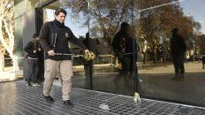 Un perito trabaja en el Centro de Justicia Penal. El ataque fue el sábado 4 de agosto. Un perito trabaja en el Centro de Justicia Penal. El ataque fue el sábado 4 de agosto.