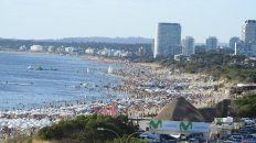 Las playas de Punta del Este, el lugar más visitado por los argentinos en la temporada estival. Las playas de Punta del Este, el lugar más visitado por los argentinos en la temporada estival.