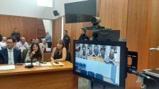 La sala de audiencias, esta tarde, momentos antes de que las juezas leyeran el fallo. La sala de audiencias, esta tarde, momentos antes de que las juezas leyeran el fallo.