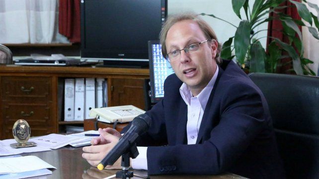 El ministro de Economía de la provincia, Gonzalo Saglione.