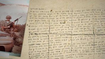 recibio una carta de su hijo, desde malvinas, 37 anos despues recibio una carta de su hijo, desde malvinas, 37 anos despues