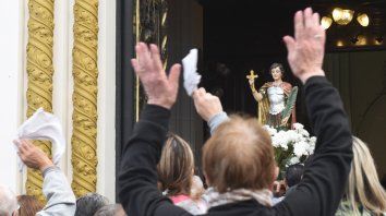 Alabanza. Los fieles rindieron culto ayer al patrono de las causas justas y urgentes. Alabanza. Los fieles rindieron culto ayer al patrono de las causas justas y urgentes.