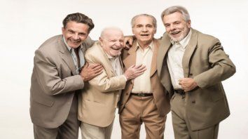 Osvlado Laport, Pepe Soriano, Hugo Arana y Víctor Laplace interpretan la obra. Osvlado Laport, Pepe Soriano, Hugo Arana y Víctor Laplace interpretan la obra.