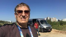 Claudio Giglioni, periodista amenazado en Río de Janeiro. Claudio Giglioni, periodista amenazado en Río de Janeiro.