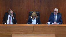 El tribunal integrado por los jueces Marcela Canavesio, Carlos Leiva y Rodolfo Zvala. El tribunal integrado por los jueces Marcela Canavesio, Carlos Leiva y Rodolfo Zvala.