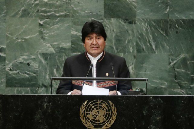 Evo Morales, presidente de Bolivia. 