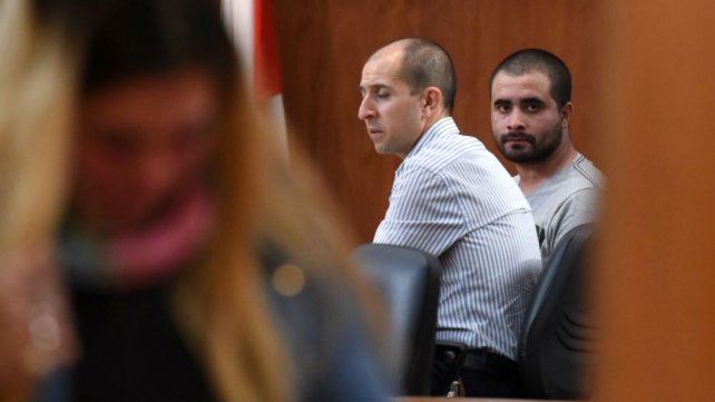 The youth designated by badual badault (with beard), during the imputativa hearing.