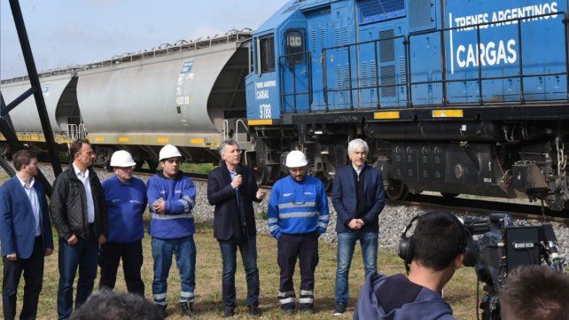 Macri destacÃ³ que el Belgrano Cargas significa mÃ¡s trabajo y seguridad para los argentinos