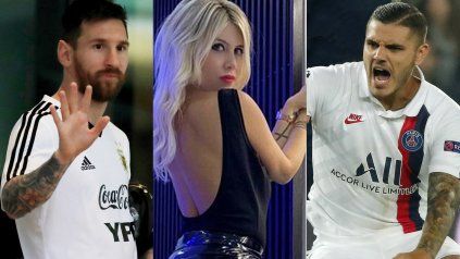 Messi aviva el fuego en la interna entre Icardi y Di María en el PSG Messi aviva el fuego en la interna entre Icardi y Di María en el PSG