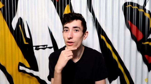 Dami&aacute;n Ruiz, creador del canal "La Banana rancia".