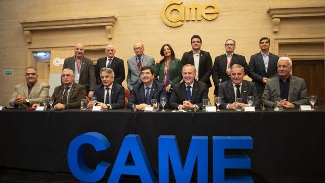 Ricardo Diab en representación de la Confederación Argentina de la Mediana Empresa (Came) fue uno de los participantes de la reunión de ayer en el Ministerio de la Producción.