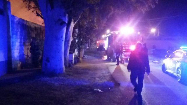 Un incendio destruyó un hogar de tránsito que funciona en una Iglesia Evangélica 