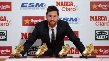 messi recibira por sexta vez la bota de oro messi recibira por sexta vez la bota de oro