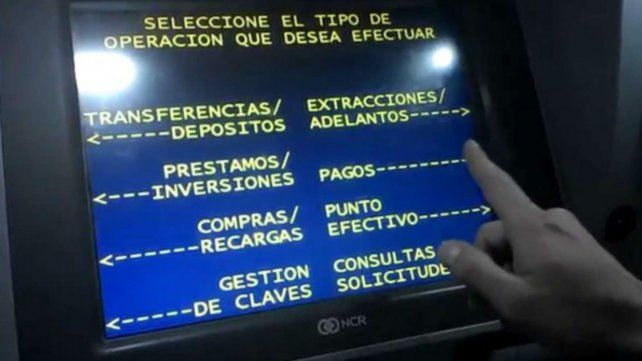 Ayer se conoció un caso de estafa a través de cajero automático. 