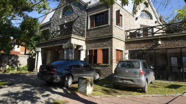 La casa donde se produjo el doble homicidio esta ma&ntilde;ana