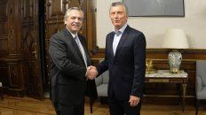 alberto fernandez y mauricio macri, una hora a solas alberto fernandez y mauricio macri, una hora a solas