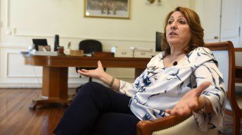 En su despacho. Fein y los últimos días como intendenta: A veces siento alivio y alegría, pero por el otro lado voy a extrañar este lugar. En su despacho. Fein y los últimos días como intendenta: A veces siento alivio y alegría, pero por el otro lado voy a extrañar este lugar.