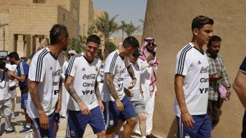 la seleccion argentina se instalo en riad para esperar a brasil la seleccion argentina se instalo en riad para esperar a brasil