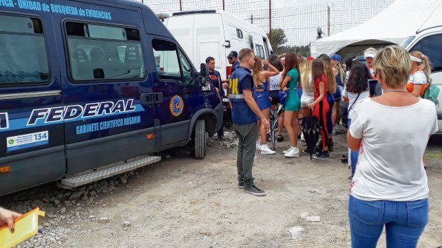 Tensión. Mientras se corría la final de la Clase 3, la Federal reunió a 22 promotoras que serían víctimas de una banda delictiva.