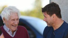 pochettino se reencontro con jorge griffa en bella vista pochettino se reencontro con jorge griffa en bella vista