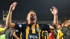 Marco Ruben hace un año en la celebración del campeonato de Copa Argentina. Marco Ruben hace un año en la celebración del campeonato de Copa Argentina.