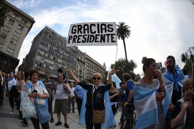 Resultado de imagen para Mauricio Macri, en su despedida: “Alberto Fernández va a encontrar una oposición constructiva y no destructiva”