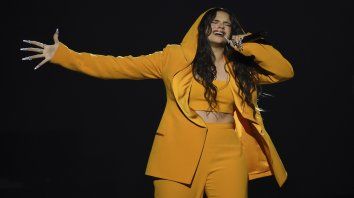 Rosalía. La cantante española la rompió con su hit Con altura, junto a J Balvin. Rosalía. La cantante española la rompió con su hit Con altura, junto a J Balvin.