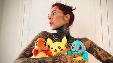 ¿Es o no es Cande Tinelli la chica tatuada del video erótico?