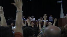 En Asamblea. La decisión contó con 171 votos.
