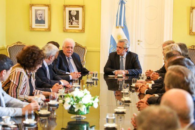 El presidente Alberto Fernández se reunió con el ministro de Salud