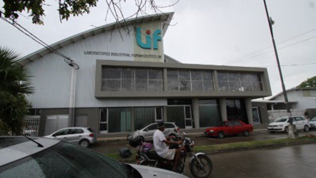 El Laboratorio Industrial Farmac&eacute;utico (LIF), ubicado en la avenida French al 4900, de la ciduad de Santa Fe.