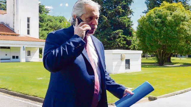 El presidente Alberto Fernández descartó declarar el estado de sitio.